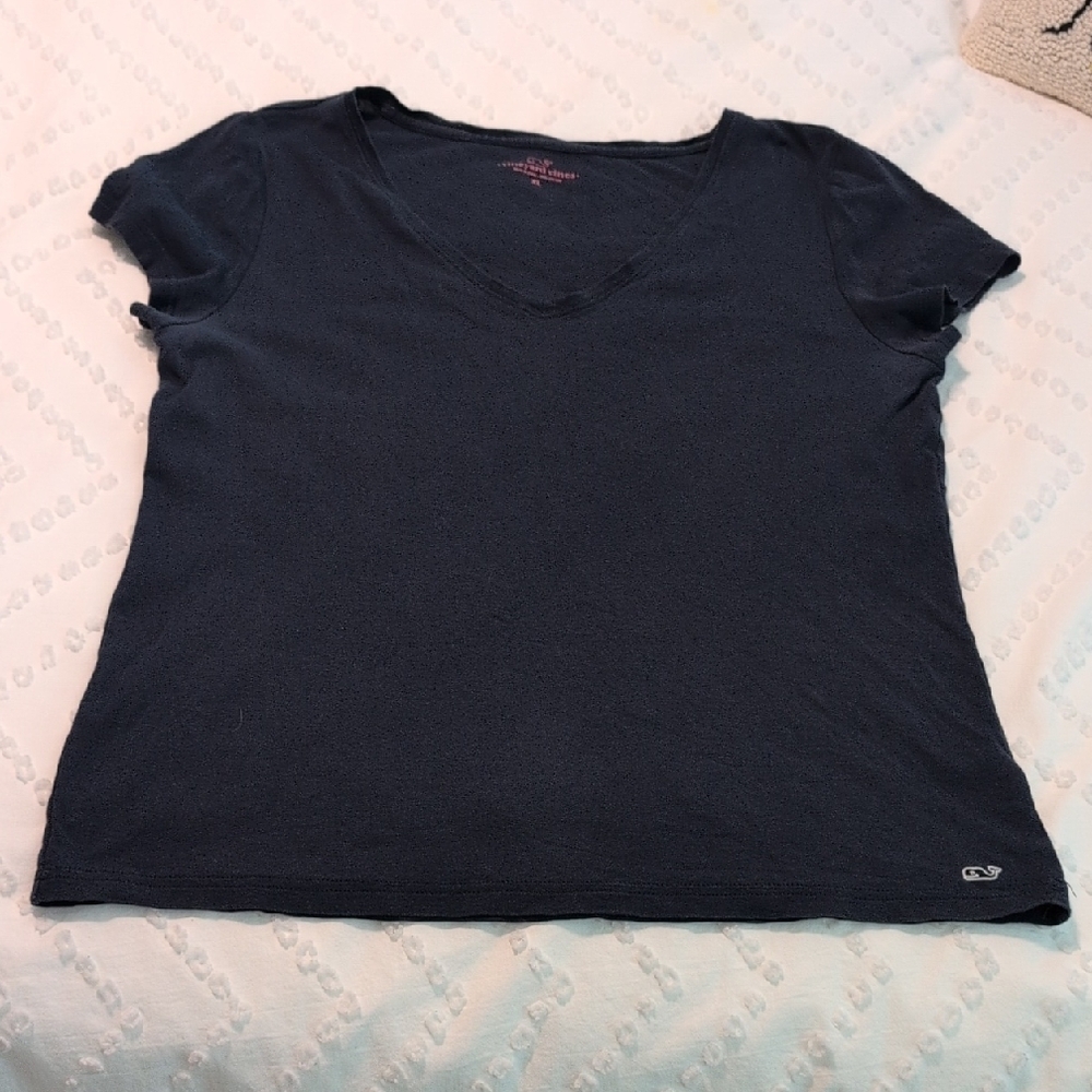 Vineyard Vines Dark Blue Short Sleeve Tee